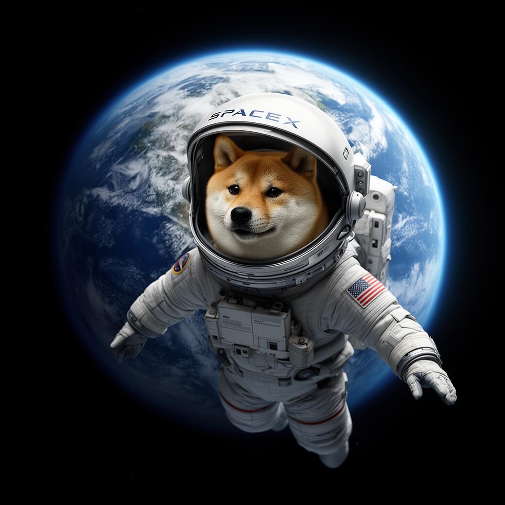 Doge astronaut
